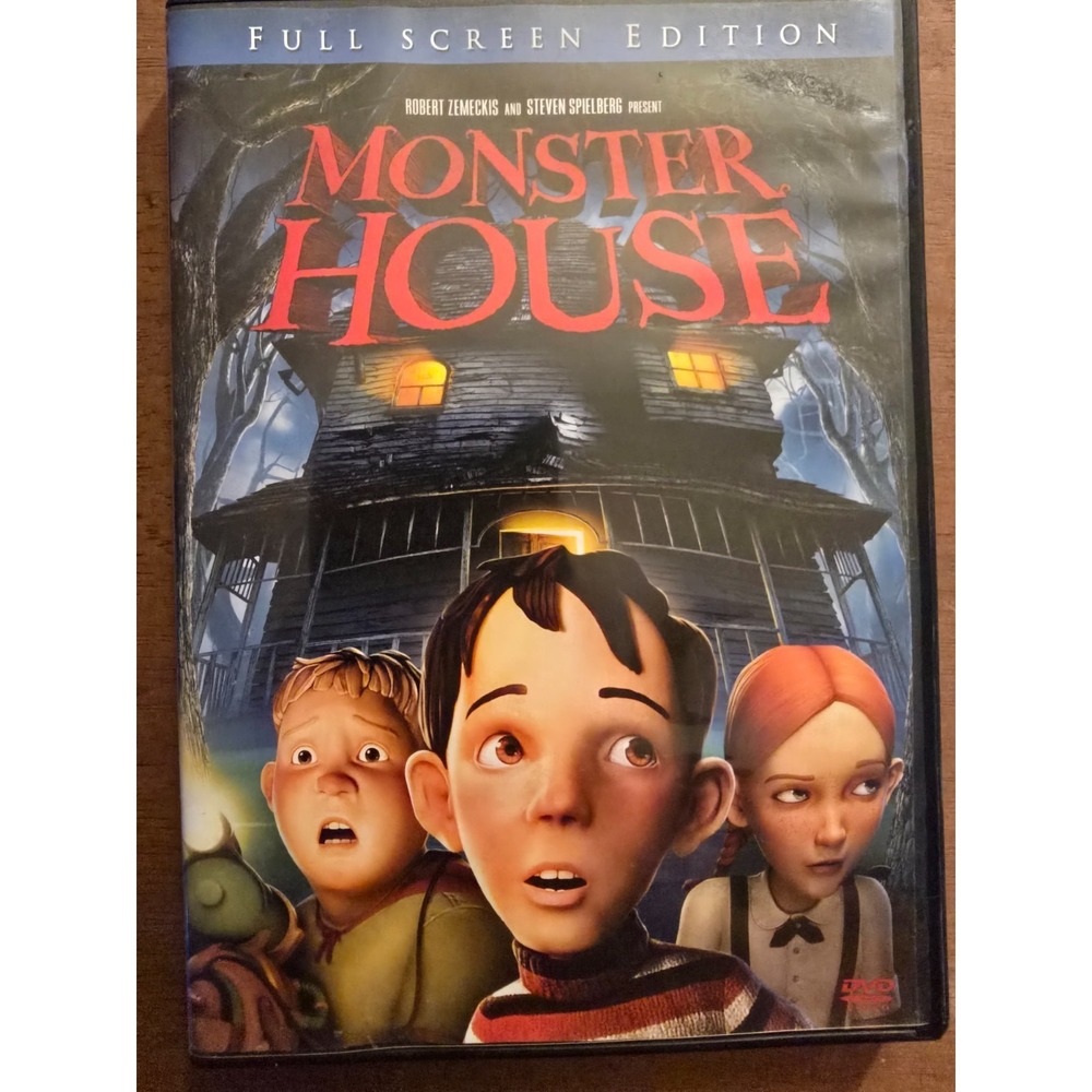 Monster House (DVD, 2006), Full Screen Edition, Excellent Condition‎